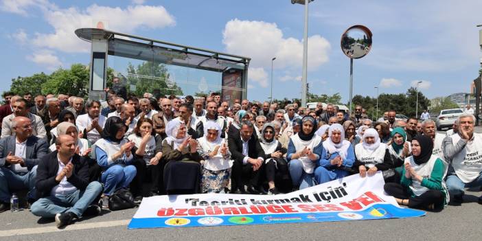 Bakırköy'de 'Özgürlüğe ses ver' eylemi