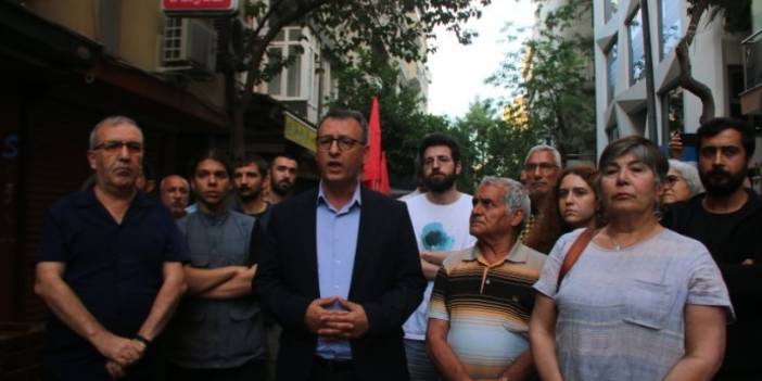 İzmir'de Kobanê Davası'na yönelik açıklama engellendi: Kumpası boşa düşüreceğiz