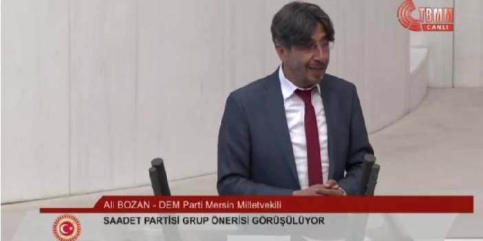 DEM Partili Bozan'dan AKP grubuna: Adınızın 'Redgiller' olması lazım