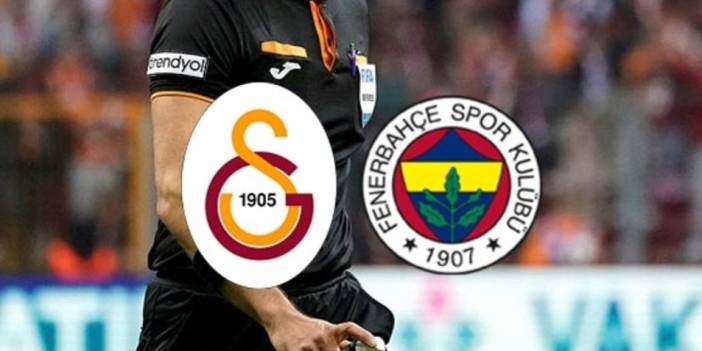 Galatasaray-Fenerbahçe maçını yönetecek hakem belli oldu