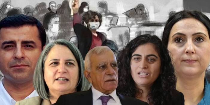 Kobanê Davası'nda Kürt siyasetçilere ağır cezalar: Demirtaş'a 42 yıl, Yüksekdağ'a 30 yıl 3 ay hapis