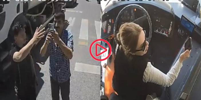 Üsküdar'da taksiciden, kadın İETT şoförüne saldırı girişimi: Tehdit ve hakaretler savurdu