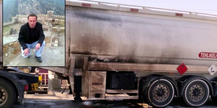 Akaryakıt tankerinden yakıt boşaltımı sırasında yangın: Bir ölü, bir yaralı