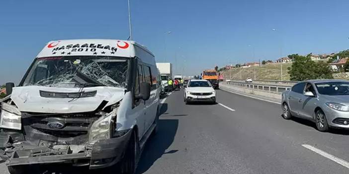 Kayseri'de beş araç zincirleme kazaya karıştı: 10 yaralı