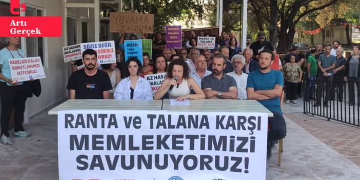 Hatay'da rezerv ve riskli alan protestosu: 'Kalıcı konutlarımızı acilen ve bedelsiz istiyoruz'