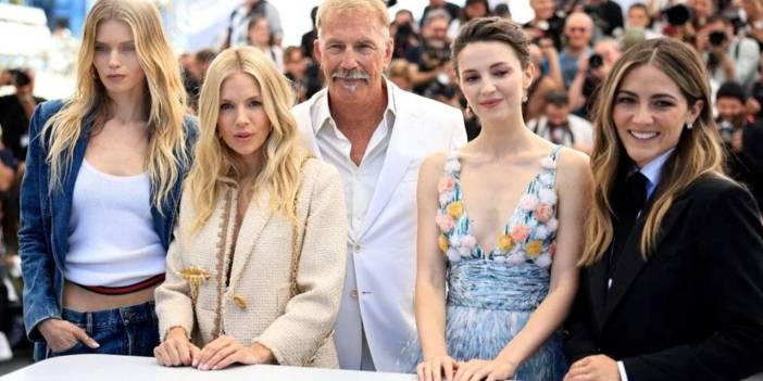 Kevin Costner'ın filmi Cannes'da prömiyerini yaptı: 'Bu filme her şeyimi verdim'