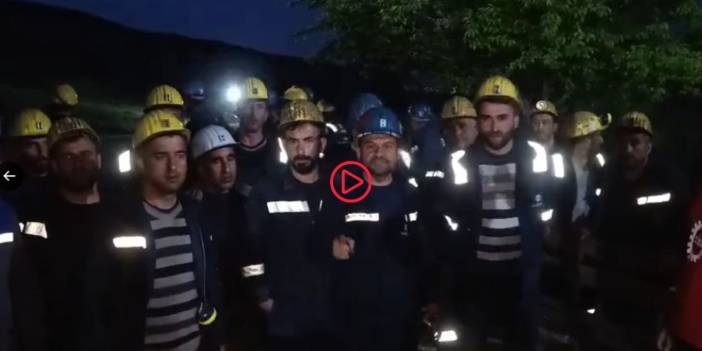 Çorum'da 6 ay ücretsiz izne zorlanan maden işçileri grevlerini yer altına taşıdı