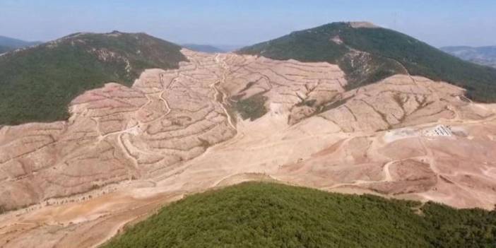 Kaz Dağları'ndaki madencilik sahası 535 futbol sahası büyüklüğüne çıkarılacak