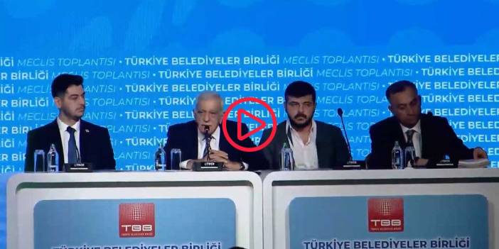 Türkiye Belediyeler Birliği toplantısı: Ahmet Türk Hakkari'ye kayyımı kınadı, AKP ve MHP'li üyeler karşı çıktı