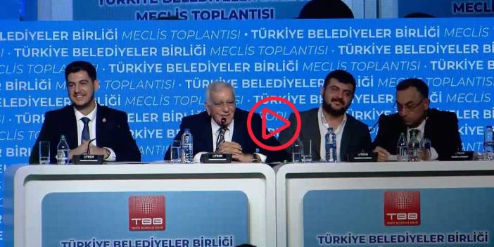 Ahmet Türk'ün dili sürçtü, salon gülüştü: Trabzon Belediyesi Eşbaşkanı...