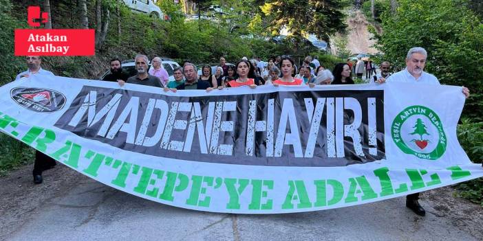 Çevreciler Cerattepe'den seslendi: 'AYM kararına uyun, madencilik faaliyetlerini durdurun'