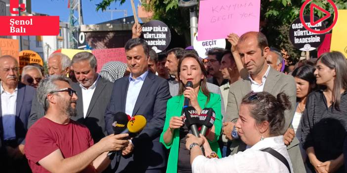 Van'da kayyım protestosu... Hatimoğulları'ndan AKP'ye: Senin suyun ısındı, gitme vaktin geldi