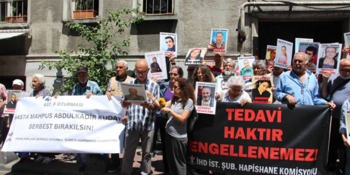 İstanbul ve Ankara'dan hasta mahpuslar için eylem: Acil tahliye talep edildi