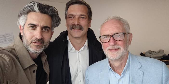 Erkan Baş'tan Jeremy Corbyn'e destek ziyareti: 'Aynı düşmana karşı mücadele ediyoruz'