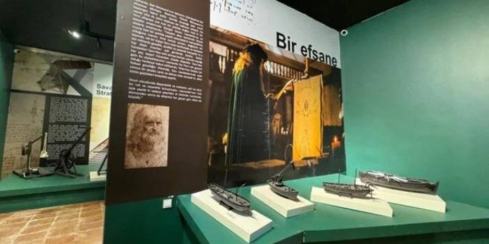 'Rönesans Dehası Leonardo da Vinci Keşif' sergisi Lale Müzesi’nde