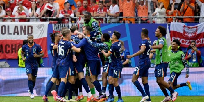 EURO 2024'te bir geri dönüş de Hollanda'dan: Polonya'yı 2-1 mağlup etti
