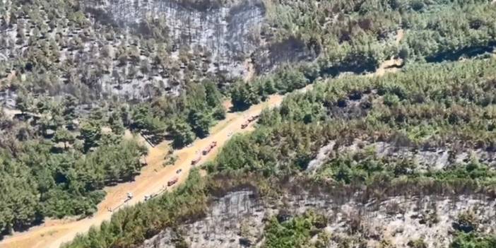 Çanakkale'deki orman yangını kontrol altına alındı