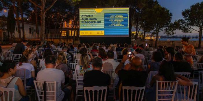 Ayvalık Açık Hava Film Geceleri sona erdi