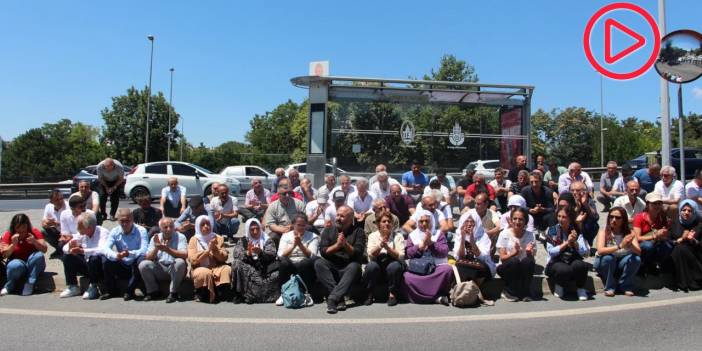 Bakırköy Cezaevi önünde 'Özgürlüğe ses ver' eylemi