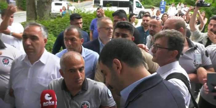 CHP heyetine Boğaziçi'nde Rektör İnci engellemesi: Heyet okula girdi ama çevik kuvvetle karşılaştı