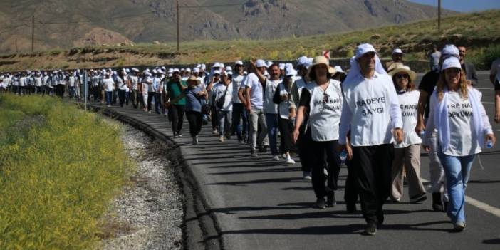 'İradeye Saygı Yürüyüşü' yedinci gününde: 'Kimse kayyımlara sessiz kalmasın'