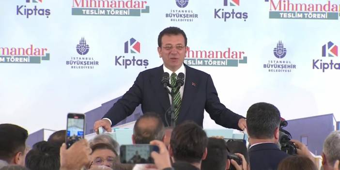 İmamoğlu: Evimizin anahtarının birini Kılıçdaroğlu'na veririz