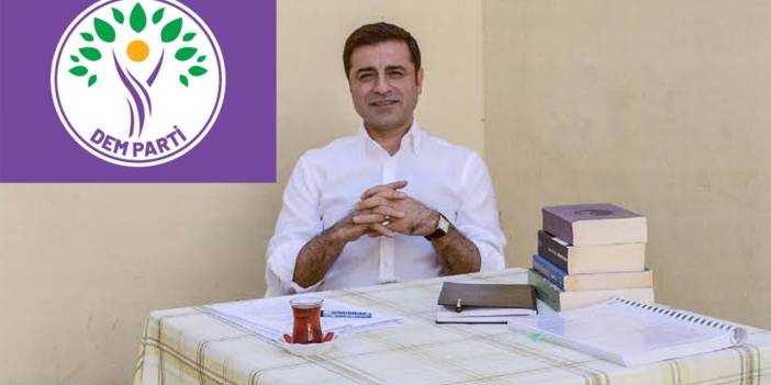 DEM Parti'den Demirtaş'a verilen cezaya tepki: 'Ne dediyse arkasındayız'