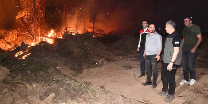 Uşak’ta iki ayrı yerde orman yangını: 11 ev tahliye edildi