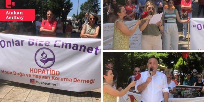 'Katliam Yasası' Hopa'da protesto edildi: Belediye Başkanı Utku Cihan yasa geçse de uygulamayacağını açıkladı