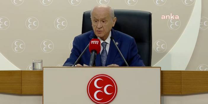 Bahçeli'nin sürpriz basın toplantısı: CHP ve DEM Parti'yi hedef aldı