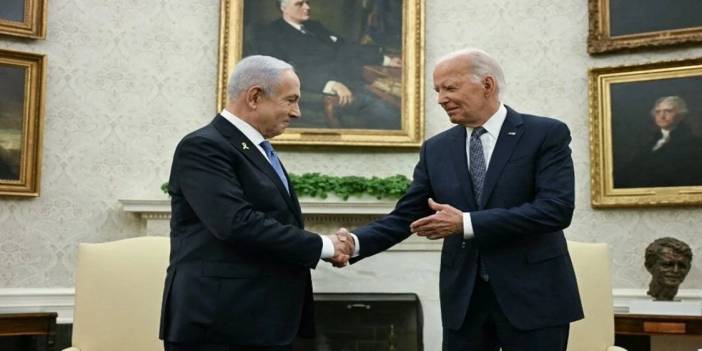 ABD Başkanı Biden, Beyaz Saray'da Netanyahu ile bir araya geldi