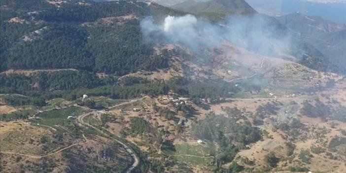 İzmir'de çıkan orman yangını kontrol altına alındı