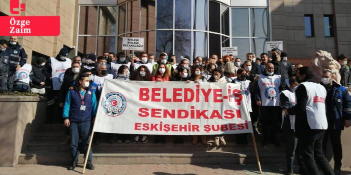 Eskişehir Büyükşehir'de TİS krizi: 'Bizi alana teşvik etmeyin'