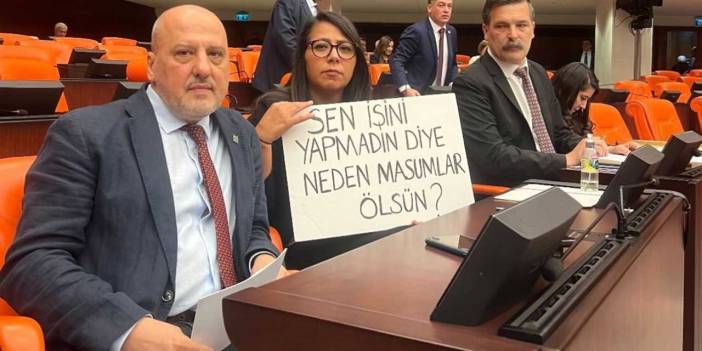 Sera Kadıgil Meclis kürsüsüne çıktı, AKP sıraları boşaldı