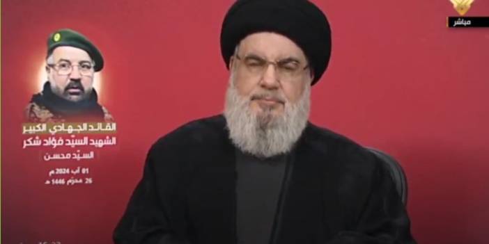 Hizbullah lideri Nasrallah: İsrail'le mücadele yeni bir aşamaya girdi