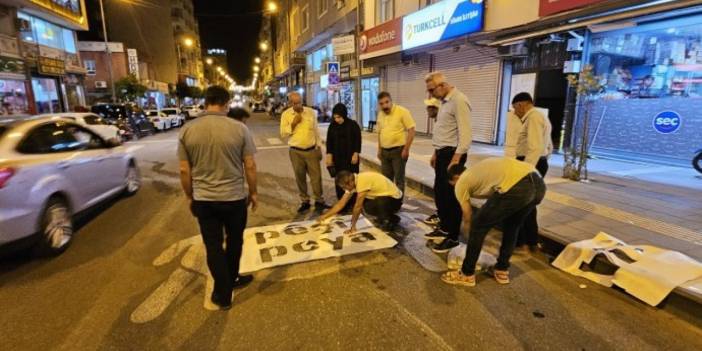 Mardin Dargeçit’te silinen Kürtçe uyarılar yeniden yazıldı