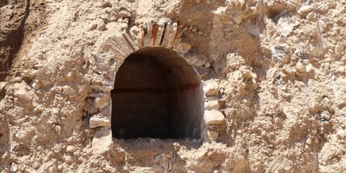 Amasya'da inşaat kazısından Roma mezarları çıktı