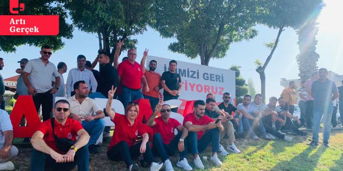 İzmir Kemalpaşa’da başkan tatilde, işçiler direnişte