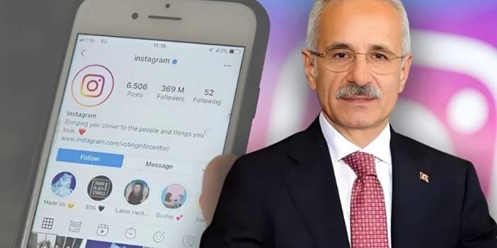 Bakan Uraloğlu'ndan Instagram açıklaması: Saat 21.30'da erişim engeli kaldırılacak