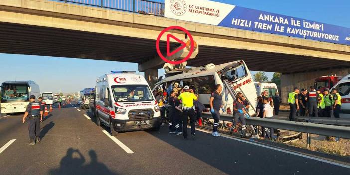 Ankara'da yolcu otobüsü köprüye saplandı: Dokuz ölü, 26 yaralı