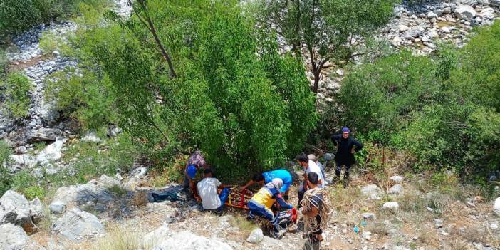 Konya'da çaya giren bir kişi boğuldu