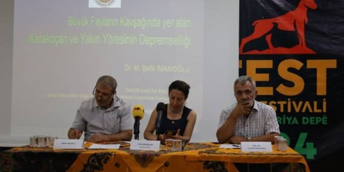 Karakoçan Festivali'nde deprem paneli: 'Bingöl'de 7’nin üzerinde olabilecek büyük bir deprem bekleniyor'