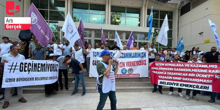 İzmir Büyükşehir'de sendika emekçilere rağmen toplu sözleşme imzaladı