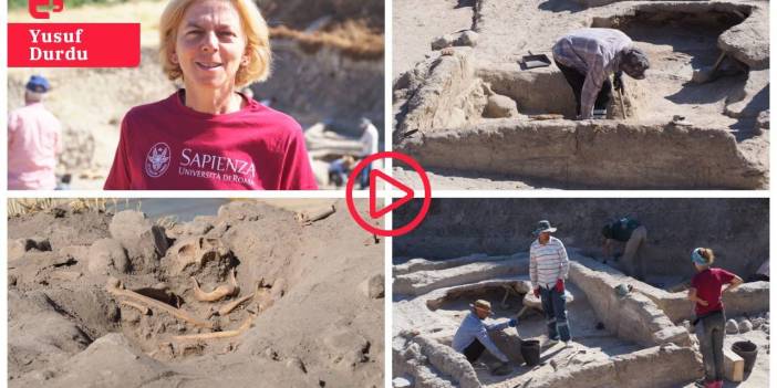 Malatya'daki Arslantepe Höyüğü'nde heyecanlandıran keşif