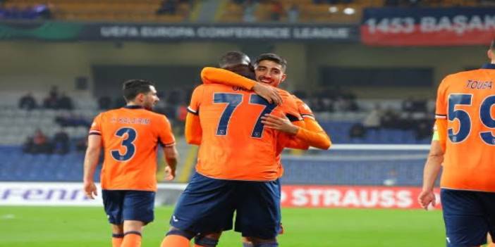 Saburtola'yı yenen Başakşehir play off'a yükseldi: 2-0