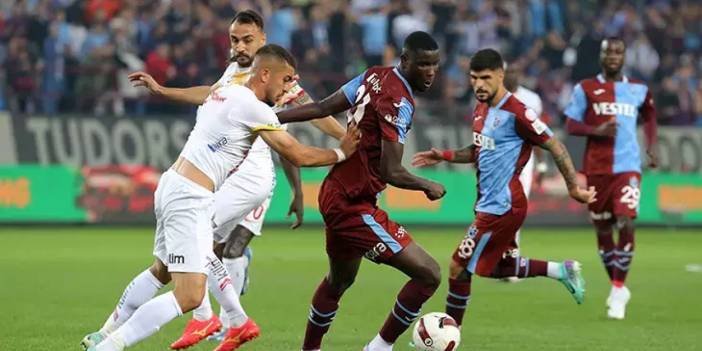 Üçüncü hafta Trabzonspor- Kayserispor müsabakası ertelendi