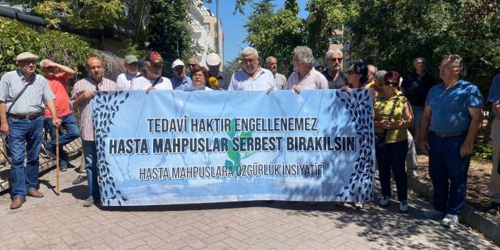 Ankara'da hasta mahpuslar için çağrı: Yüzde 96 engelli Mavi için 'acil tahliye' talebi