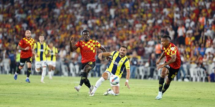 Fenerbahçe, deplasmanda Göztepe ile 2-2 berabere kaldı