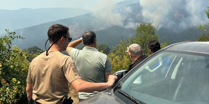 Karabük'teki yangın sürüyor: 40 hektara yayıldı