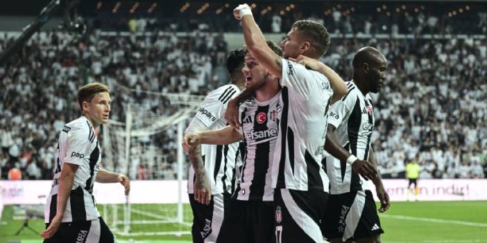 6 gollü maçta kazanan Beşiktaş